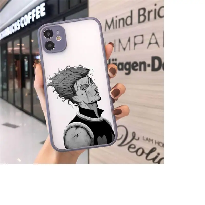 hunter x hunter Phone Case For iPhone 12 11 Mini Pro XR XS Max 7 8 Plus X Matte transparent Gray Back Cover
hunter x hunter Phone Case For iPhone 12 11 Mini Pro XR XS Max 7 8 Plus X Matte transparent Gray Back Cover