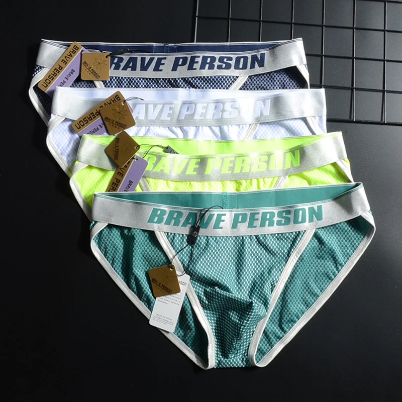 4 шт./лот мужское нижнее белье мужские трусы Jockstra сексуальные с низкой талией