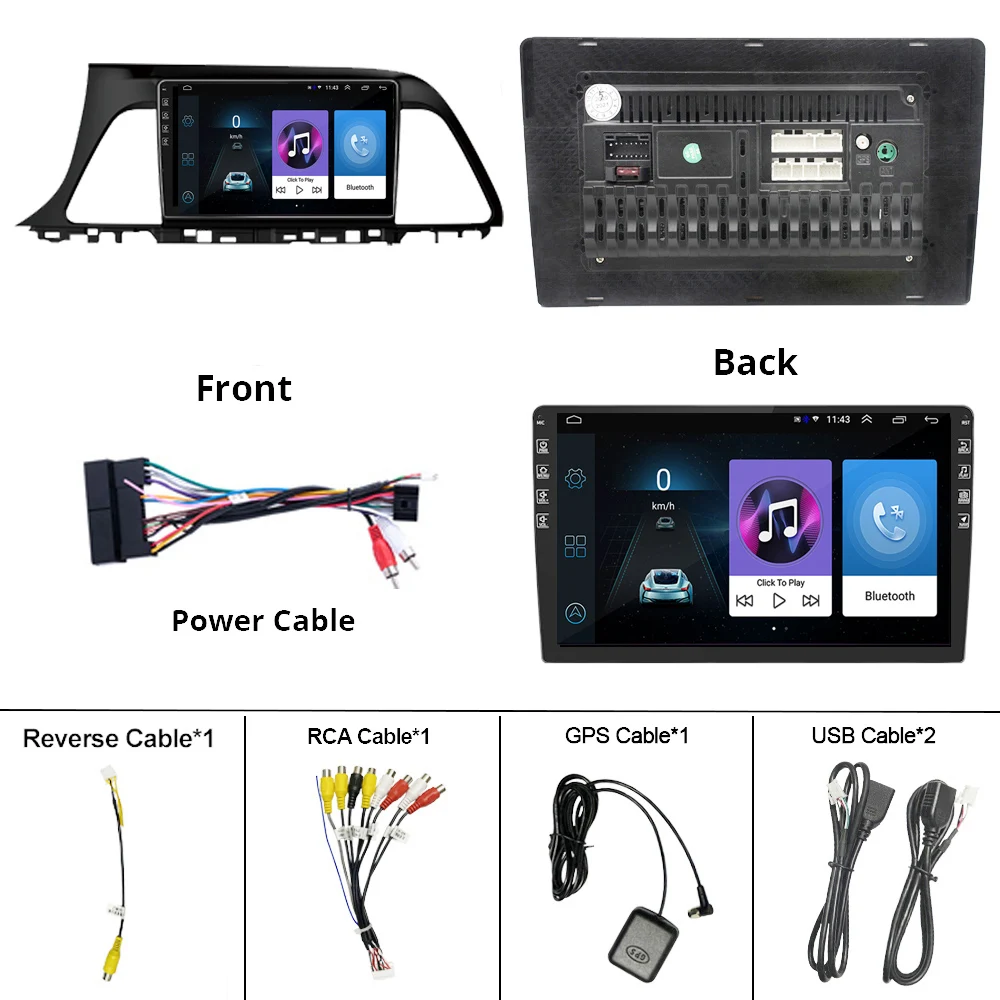 Car radio del coche 2din Android 10 Radio navegacin GPS coche Multimedia reproductor de vdeo For Hyundai Sonata 9th 2005-2017
Car radio del coche 2din Android 10 Radio navegacin GPS coche Multimedia reproductor de vdeo For Hyundai Sonata 9th 2005-2017
