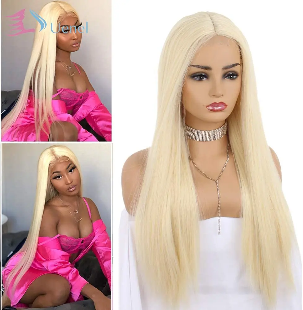 Uenel Wig women's long blond hair, straight synthetic wig lace frontsuitable for Cosplay clothing party
Uenel Wig women's long blond hair, straight synthetic wig lace frontsuitable for Cosplay clothing party