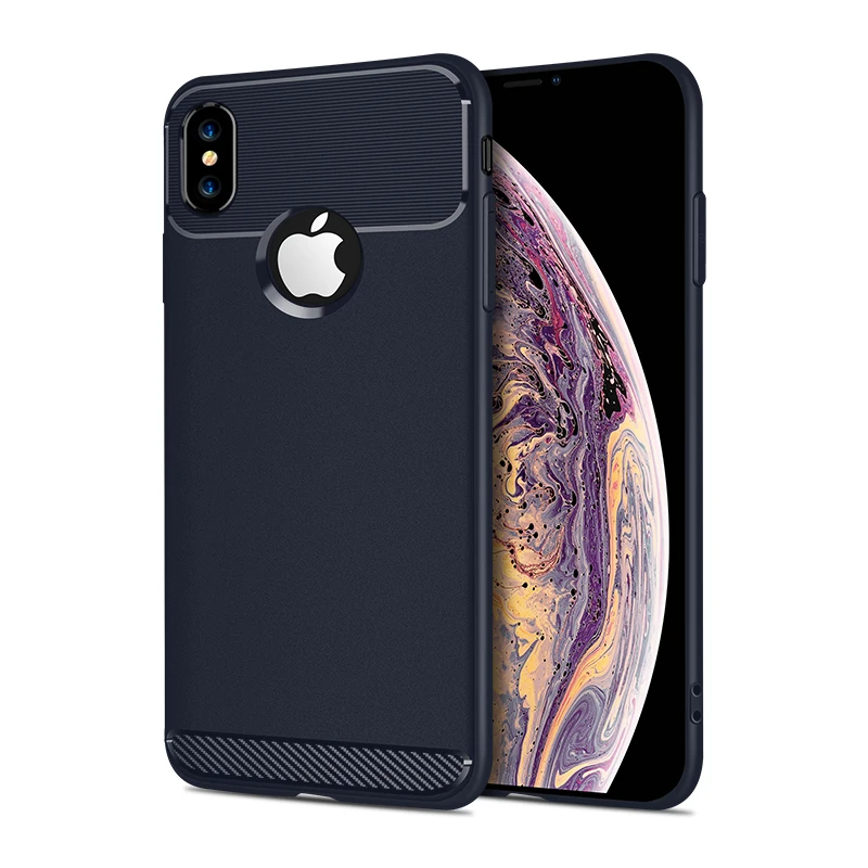 Ударопрочный силиконовый чехол из ТПУ для iPhone 11 Pro Max X XR XS 6 6S 7 8 Plus резиновый