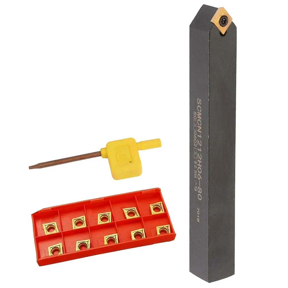 SCMCN1212H06 Grooving Turning Tool Holder Carbide Blade Lengthen Straight Shank External Tool Holder Lathe Bar Machinery Parts
SCMCN1212H06 Grooving Turning Tool Holder Carbide Blade Lengthen Straight Shank External Tool Holder Lathe Bar Machinery Parts