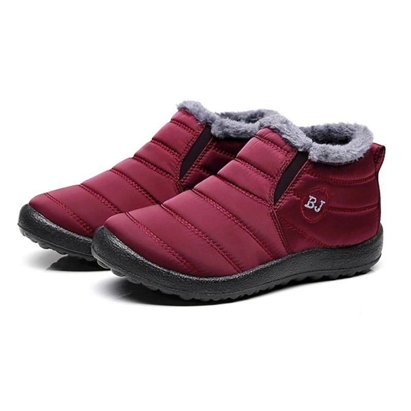 Winter Men Women Boots Cotton Inside Keep Warm Waterproof Ankle Boots Pedal shoes Large Size bota masculina
Winter Men Women Boots Cotton Inside Keep Warm Waterproof Ankle Boots Pedal shoes Large Size bota masculina