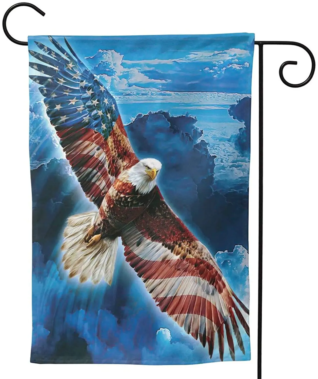 Eagle American Garden Flag Independence Day House Flag Vertical Double-sided Courtyard Outdoor Decoration 12.5 X 18 Inches
Eagle American Garden Flag Independence Day House Flag Vertical Double-sided Courtyard Outdoor Decoration 12.5 X 18 Inches