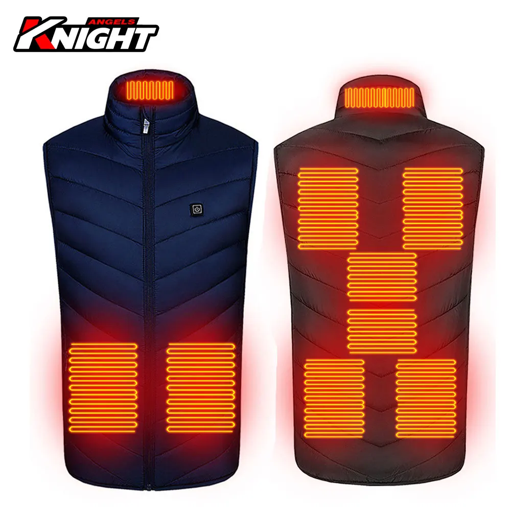 Motorcycle 8 Area Heated Vest Men Women USB Heating Jacket Winter Riding Thermal Vest Clothes Cold-proof Touring S-4XL Keep Warm
Motorcycle 8 Area Heated Vest Men Women USB Heating Jacket Winter Riding Thermal Vest Clothes Cold-proof Touring S-4XL Keep Warm