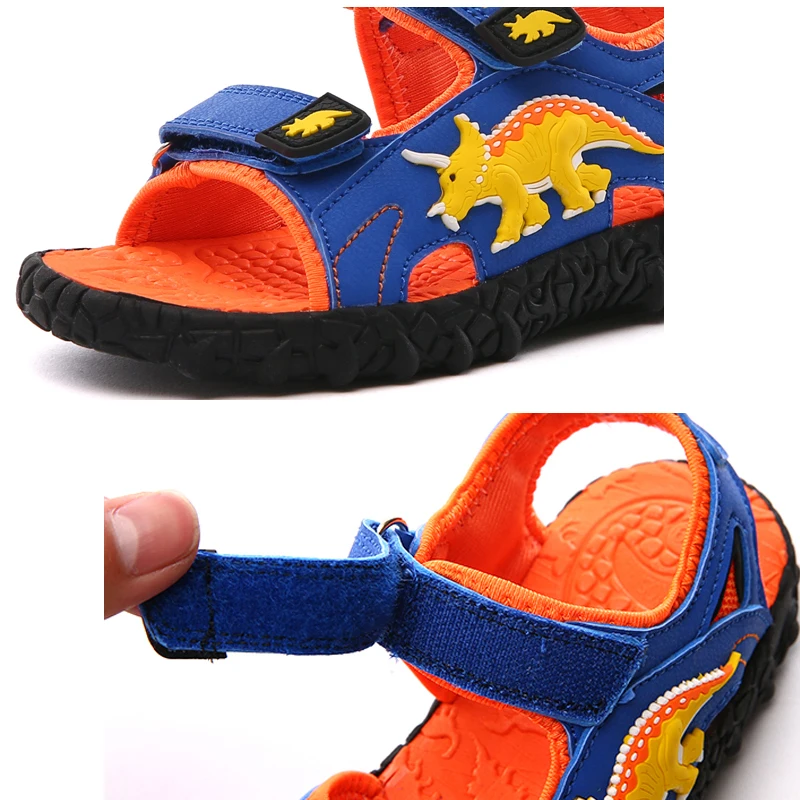 2021 Summer Boys Beach Shoes Light Up Sport Children Sandals 3D Dinosaur Kids Footwear Non-slip Outdoor Toddler Boy Shoes 27-34
2021 Summer Boys Beach Shoes Light Up Sport Children Sandals 3D Dinosaur Kids Footwear Non-slip Outdoor Toddler Boy Shoes 27-34