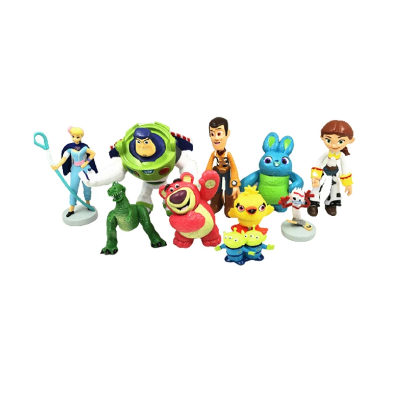 Toy Story Figure Woody Buzz Lotso Anime Figures Bundle Pvc Material Opp Bag Action Figures Toys Christmas Gifts for Children 
Toy Story Figure Woody Buzz Lotso Anime Figures Bundle Pvc Material Opp Bag Action Figures Toys Christmas Gifts for Children