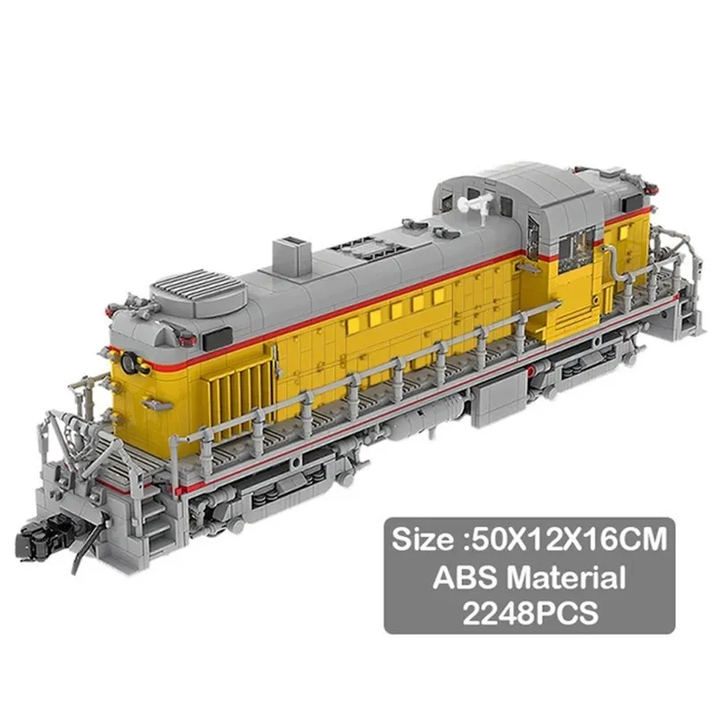 MOC technic Union Pacific Alco RS-2 (1:38) Simulation Train Model Building Blocks Retro RC trains constructor toys for kids
MOC technic Union Pacific Alco RS-2 (1:38) Simulation Train Model Building Blocks Retro RC trains constructor toys for kids