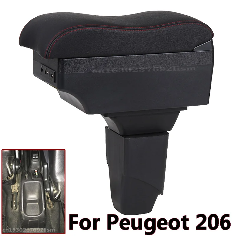 Подлокотник для PEUGEOT 206, внутренние детали, автомобильный подлокотник, Модернизированная коробка для хранения деталей, автомобильные аксессуары, интерьер с USB, светодиодный
Подлокотник для PEUGEOT 206, внутренние детали, автомобильный подлокотник, Модернизированная коробка для хранения деталей, автомобильные аксессуары, интерьер с USB, светодиодный