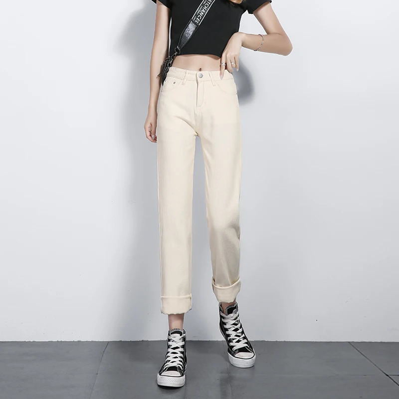 2021 High Waist Women's Fashion Jeans Trousers For Female Mom Denim Pants For Girls
2021 High Waist Women's Fashion Jeans Trousers For Female Mom Denim Pants For Girls