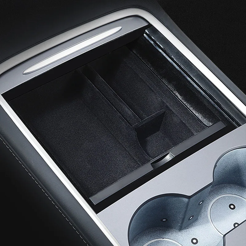 Car Central Armrest Storage Box TPE Water Cup Holde Seat Storage Flocking Storage Box Organizer Containers for Tesla Model 3 Y
Car Central Armrest Storage Box TPE Water Cup Holde Seat Storage Flocking Storage Box Organizer Containers for Tesla Model 3 Y