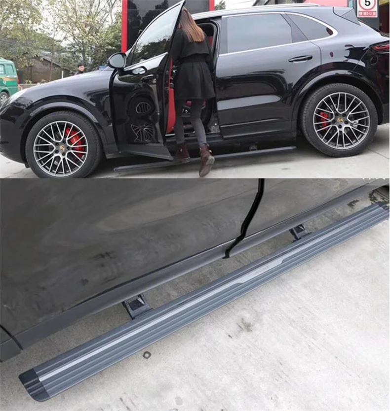 Electric Motor Automatic Switch Closed Running Boards For Porsche Cayenne 2015 2016 2017 Side Step Bar Pedals Nerf Bars
Electric Motor Automatic Switch Closed Running Boards For Porsche Cayenne 2015 2016 2017 Side Step Bar Pedals Nerf Bars