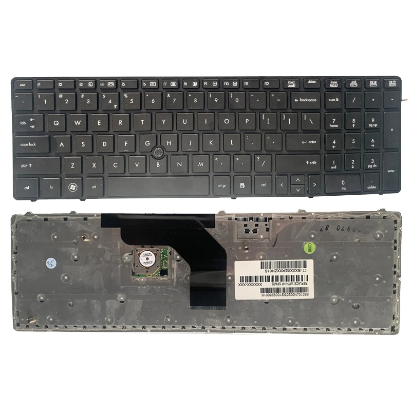 Клавиатура для ноутбука HP EliteBook 8560p, 8570P, 8560B, 6560b, 6565b, 6560P, США, английская раскладка
Клавиатура для ноутбука HP EliteBook 8560p, 8570P, 8560B, 6560b, 6565b, 6560P, США, английская раскладка