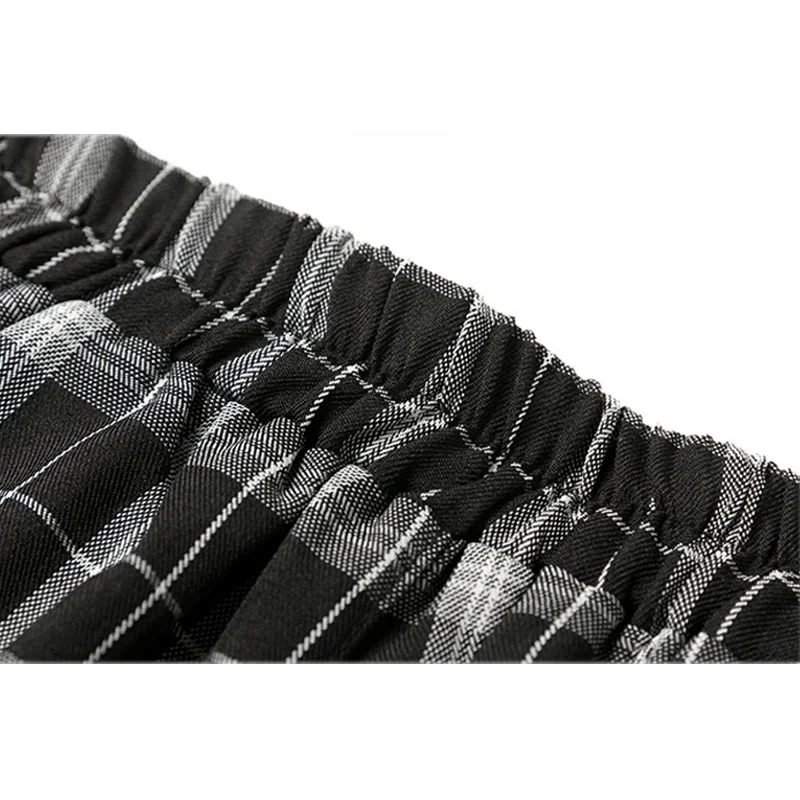 Summer Spring Trousers Female Vintage Plaid Print Pants Casual Fashion Korean Streetwear Loose Women High Waist Wide Leg Pants
Summer Spring Trousers Female Vintage Plaid Print Pants Casual Fashion Korean Streetwear Loose Women High Waist Wide Leg Pants