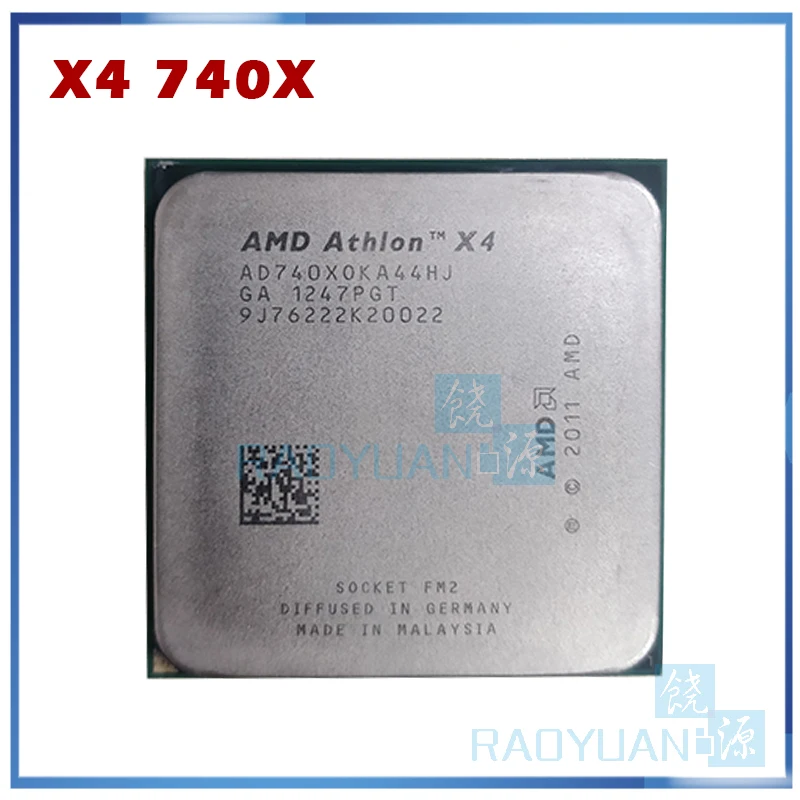AMD Athlon X4 740 X4-740 X4 740X AD740XOKA44HJ четырехъядерный процессор 3,2 ГГц 65 Вт настольный процессор Socket FM2
AMD Athlon X4 740 X4-740 X4 740X AD740XOKA44HJ четырехъядерный процессор 3,2 ГГц 65 Вт настольный процессор Socket FM2
