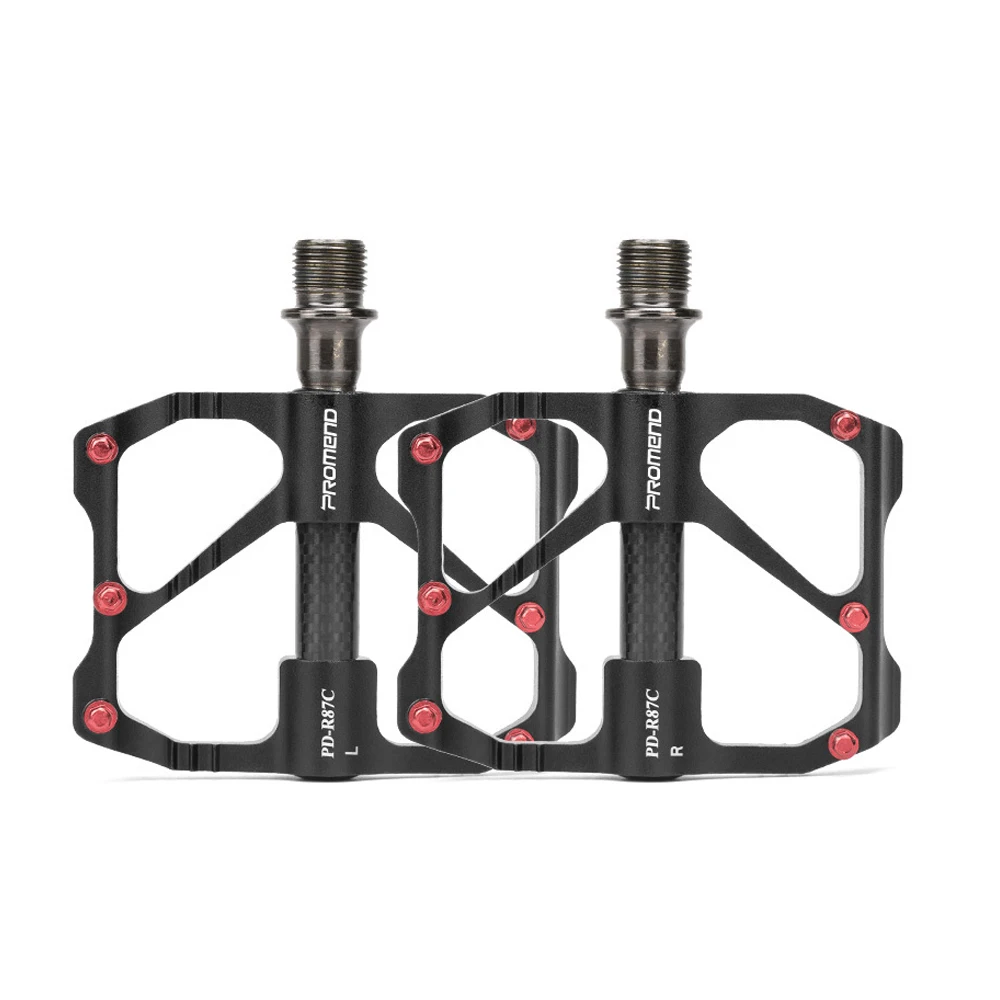 PROMEND Mtb Pedal Quick Release Road Bicycle Pedal Anti-slip Ultralight Mountain Bike Pedals Carbon Fiber 3 Bearings Pedale Vtt
PROMEND Mtb Pedal Quick Release Road Bicycle Pedal Anti-slip Ultralight Mountain Bike Pedals Carbon Fiber 3 Bearings Pedale Vtt