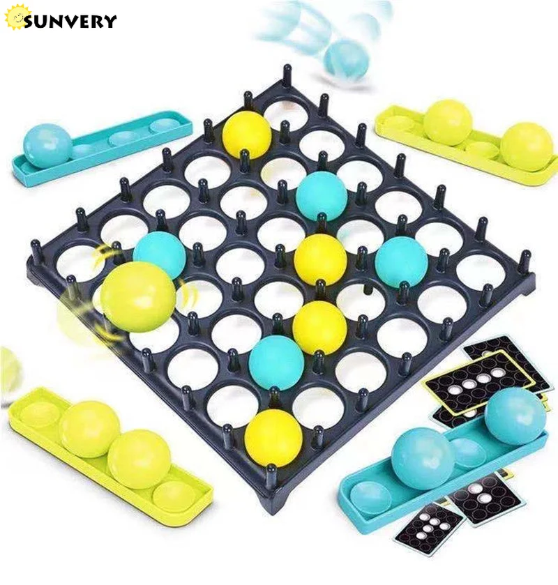 NEW Bounce Off Game Jumping Ball Board Games for Kids 1 Set Activate Ball Game Family and Party Desktop Bouncing Toy Bounce Gift
NEW Bounce Off Game Jumping Ball Board Games for Kids 1 Set Activate Ball Game Family and Party Desktop Bouncing Toy Bounce Gift