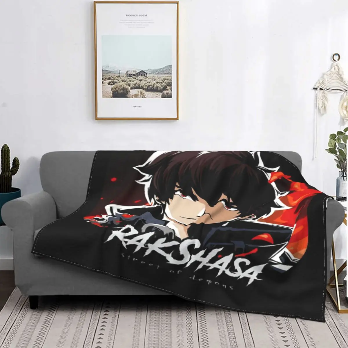 Rakshasa-Manta de cuadros para cama, manta con capucha, manta ponderada, ropa de cama
Rakshasa-Manta de cuadros para cama, manta con capucha, manta ponderada, ropa de cama