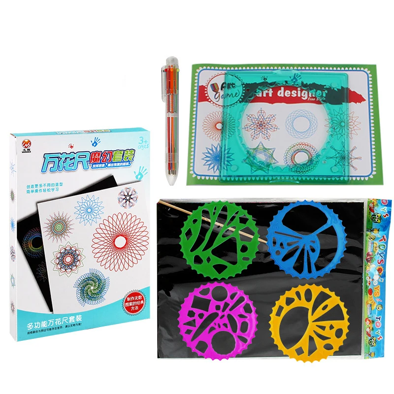 BalleenShiny Child Toys Stencils For DIY Magic Scrapbooking Paintings For Kids Drawing Toys Set Ruler Early Educational Toys
BalleenShiny Child Toys Stencils For DIY Magic Scrapbooking Paintings For Kids Drawing Toys Set Ruler Early Educational Toys