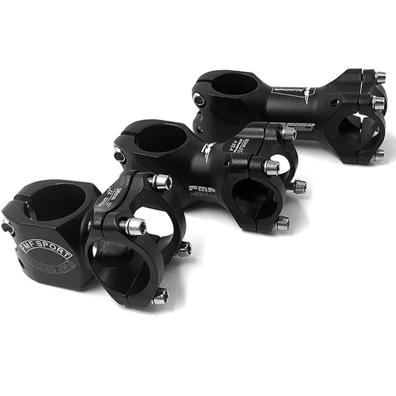 FMF Mountain Bike Stem Road Bicycle Stems From 28.6mm Fork To 25.4/31.8mm Handlebar Black Aluminum Alloy Length 38/60/80mm
FMF Mountain Bike Stem Road Bicycle Stems From 28.6mm Fork To 25.4/31.8mm Handlebar Black Aluminum Alloy Length 38/60/80mm