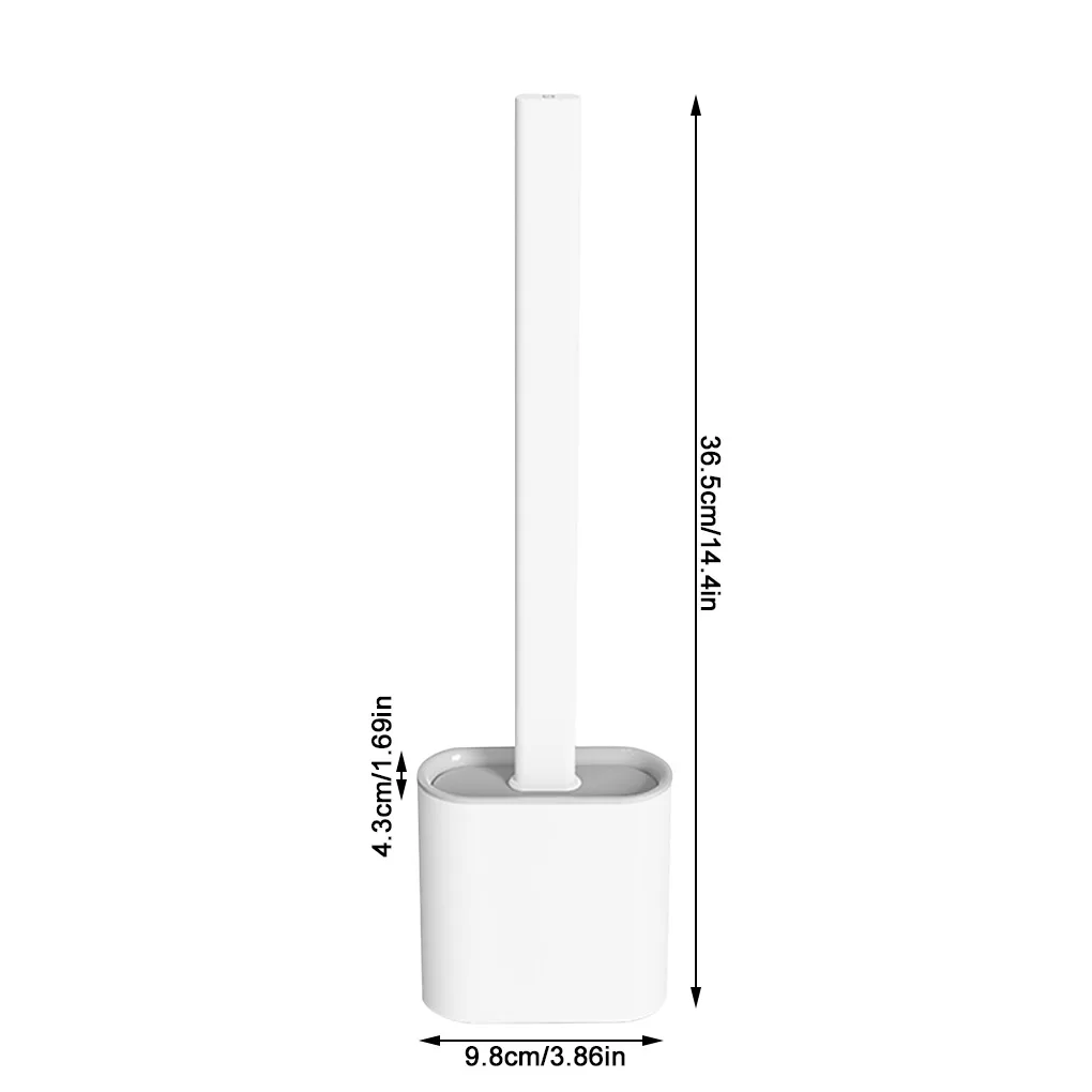 Wall Mount Toilet Brush Set Long Handle Bathroom Soft Brush And Holder With Lid Thoroughly Clean Any Corner Lightweight Durable
Wall Mount Toilet Brush Set Long Handle Bathroom Soft Brush And Holder With Lid Thoroughly Clean Any Corner Lightweight Durable