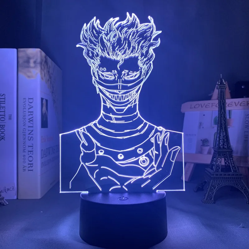 Светодиодный ночсветильник Zora в виде черного клевера, аниме 3d лампа для спальни, декоративный подарок, цветной ночсветильник 
Светодиодный ночсветильник Zora в виде черного клевера, аниме 3d лампа для спальни, декоративный подарок, цветной ночсветильник