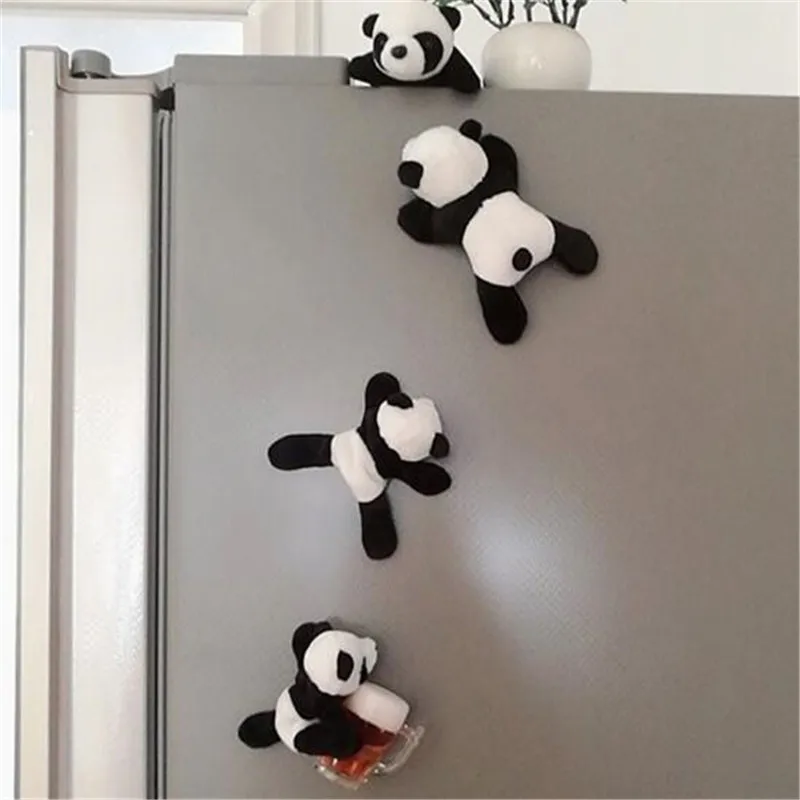 Fridge Magnet 3pcs/set Soft Plush Panda Refrigerator Sticker Cartoons Decal Home Decor
Fridge Magnet 3pcs/set Soft Plush Panda Refrigerator Sticker Cartoons Decal Home Decor