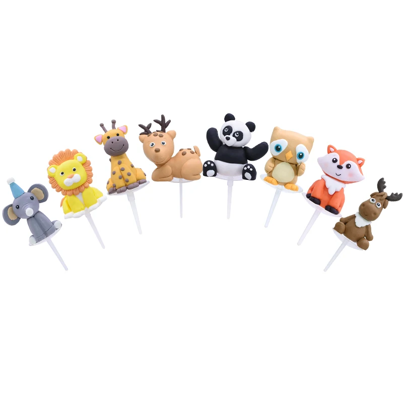 1pcs Party Cake Topper Cute Cartoon Animal Decor Creative Ceramic Process Kids Baby Birthday Party Decoration Wild Animals Cake
1pcs Party Cake Topper Cute Cartoon Animal Decor Creative Ceramic Process Kids Baby Birthday Party Decoration Wild Animals Cake