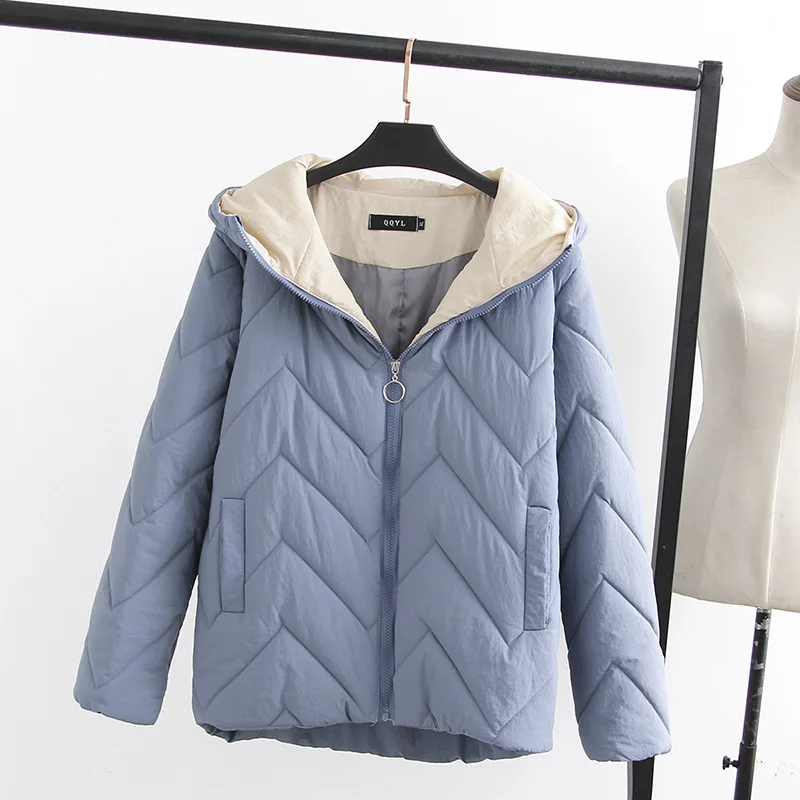 Plus Size Women's Parkas 2019 New Korean Style Fashion Hood Short Cotton Coat Winter Small Pure Color Cotton Coats Manteau Femme
Plus Size Women's Parkas 2019 New Korean Style Fashion Hood Short Cotton Coat Winter Small Pure Color Cotton Coats Manteau Femme