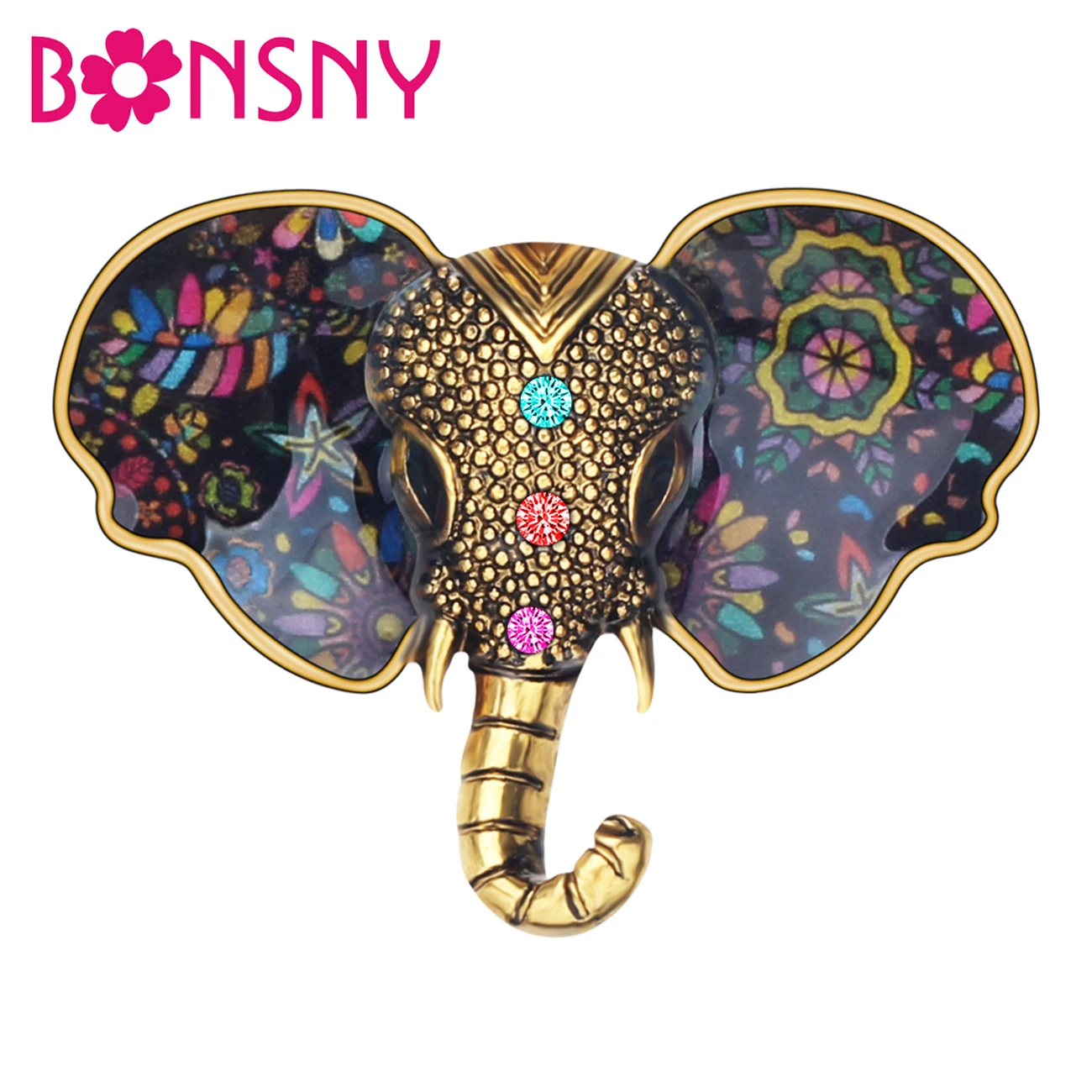 Bonsny Enamel Alloy Jungle Elephant Brooches Cute Animal Clothes Pin Jewelry For Women Girls Trendy Gifts Charm Birthday Jewelry
Bonsny Enamel Alloy Jungle Elephant Brooches Cute Animal Clothes Pin Jewelry For Women Girls Trendy Gifts Charm Birthday Jewelry