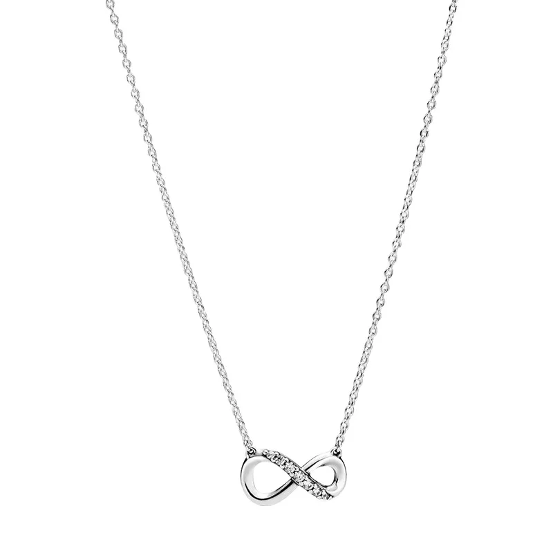 LoveRight Mobius Strip Endless Love Necklace For Women Choker Korean 925 Sterling Silver Chain With Pendants Jewelry Making Gift
LoveRight Mobius Strip Endless Love Necklace For Women Choker Korean 925 Sterling Silver Chain With Pendants Jewelry Making Gift