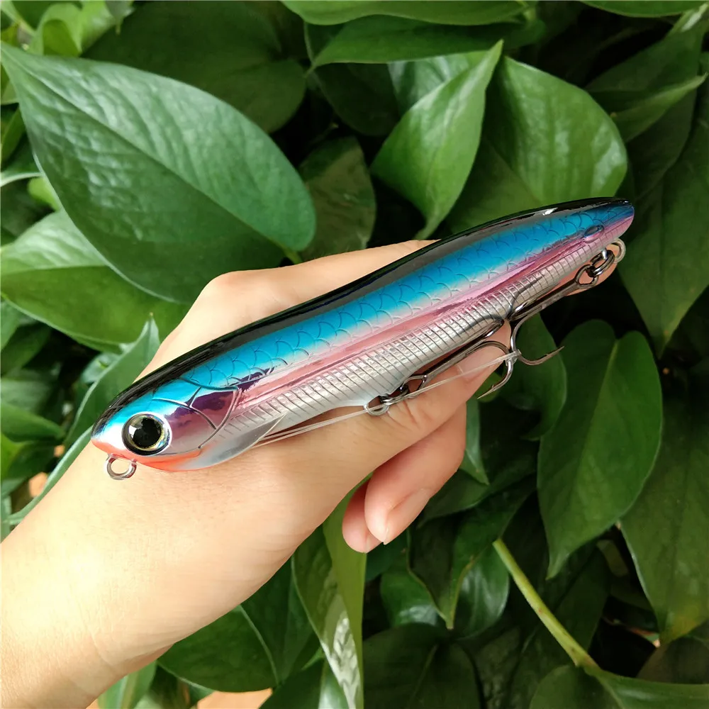 Tsurinoya 10pcs 80mm 7.5g Topwater Floating Pencil Fishing Lure Artificial Hard Bait Long Casting Bass Fish Lures Fishing tackle
Tsurinoya 10pcs 80mm 7.5g Topwater Floating Pencil Fishing Lure Artificial Hard Bait Long Casting Bass Fish Lures Fishing tackle