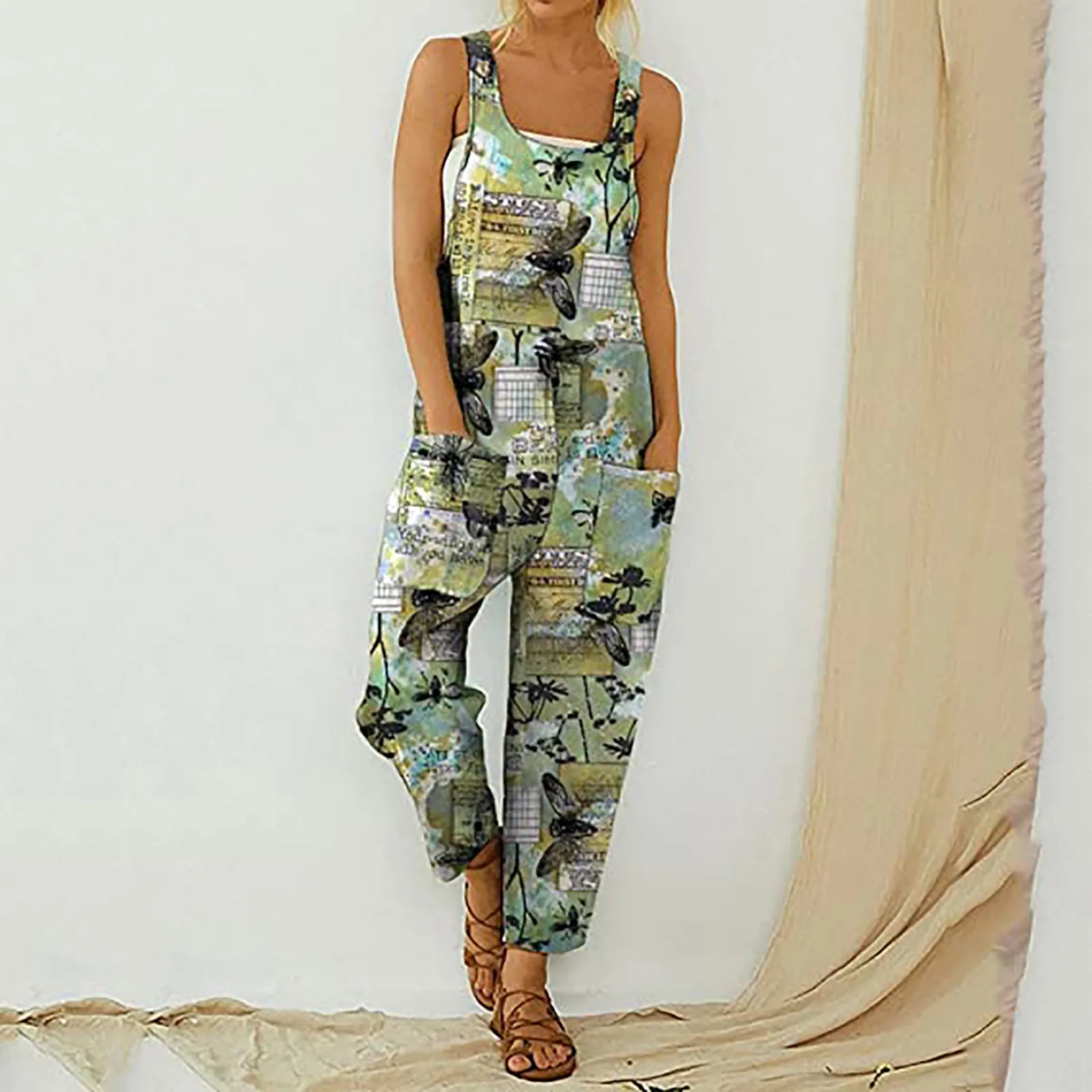 Для женщин JumpsuitsFloral принт комбинезон Повседневное Boho карман Ползунки с длинным ремешком комбинезон с пуговицами Для женщин боди Для женщин
Для женщин JumpsuitsFloral принт комбинезон Повседневное Boho карман Ползунки с длинным ремешком комбинезон с пуговицами Для женщин боди Для женщин