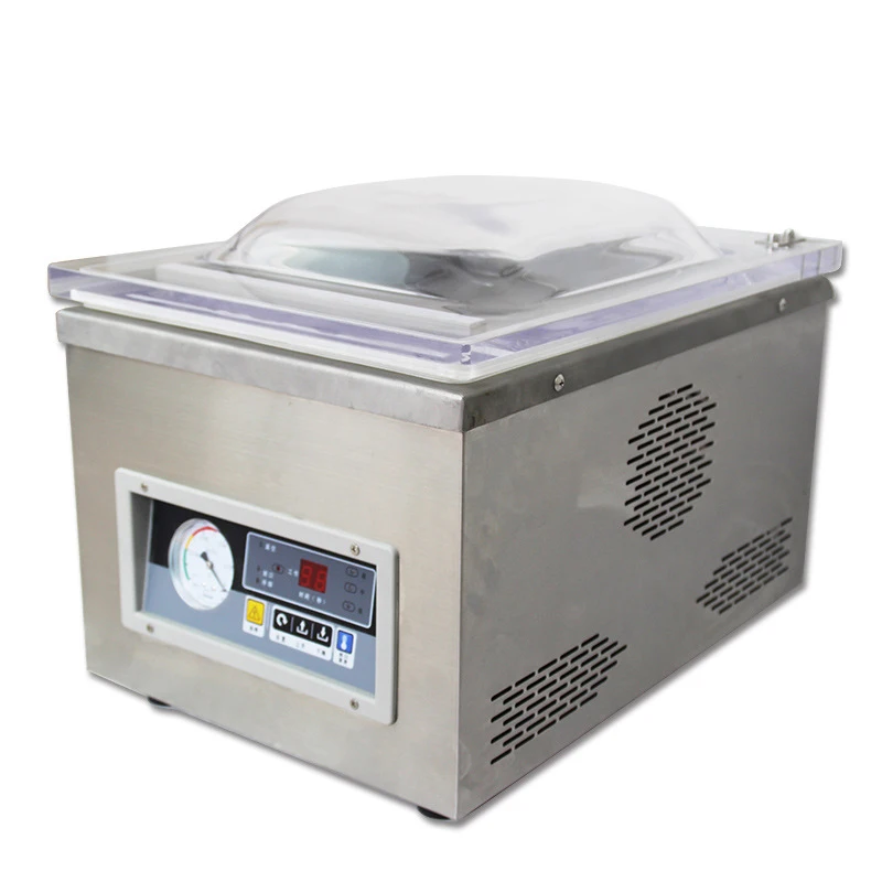Vacuum Packaging Machine Sealer Stainless Steel Food Rice Fruit Vegetables Vacuum Keep Fresh Mildew Proof Equipment 220V/370W
Vacuum Packaging Machine Sealer Stainless Steel Food Rice Fruit Vegetables Vacuum Keep Fresh Mildew Proof Equipment 220V/370W