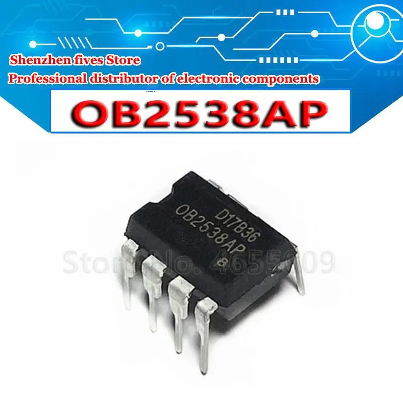 10 шт. OB2538AP DIP-8 OB2538 DIP8 2538AP OB2538A DIP управление зарядкой IC