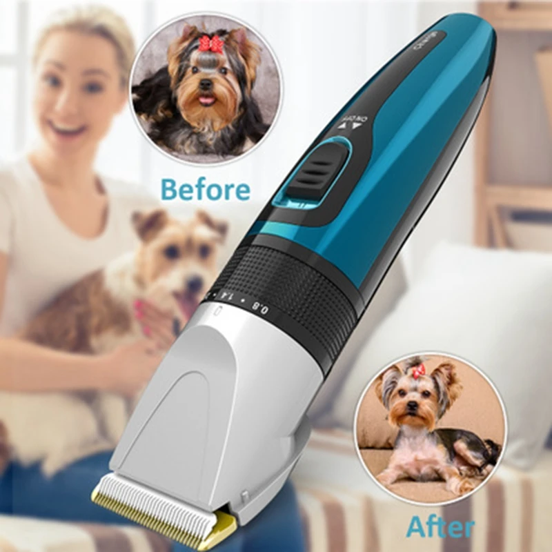 Dog Grooming Clippers Kit, Rechargeable Low Noice Dog Cat Clipper, Professional Cordless Pet Hair Trimmer Shaver Tools
Dog Grooming Clippers Kit, Rechargeable Low Noice Dog Cat Clipper, Professional Cordless Pet Hair Trimmer Shaver Tools