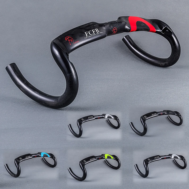 FCFB Glossy UD Carbon Fibre Handlebar Bicycle Road Bike Bent Bar Internal Routing Drop 127mm Reach 104mm Width 400/420/440mm
FCFB Glossy UD Carbon Fibre Handlebar Bicycle Road Bike Bent Bar Internal Routing Drop 127mm Reach 104mm Width 400/420/440mm