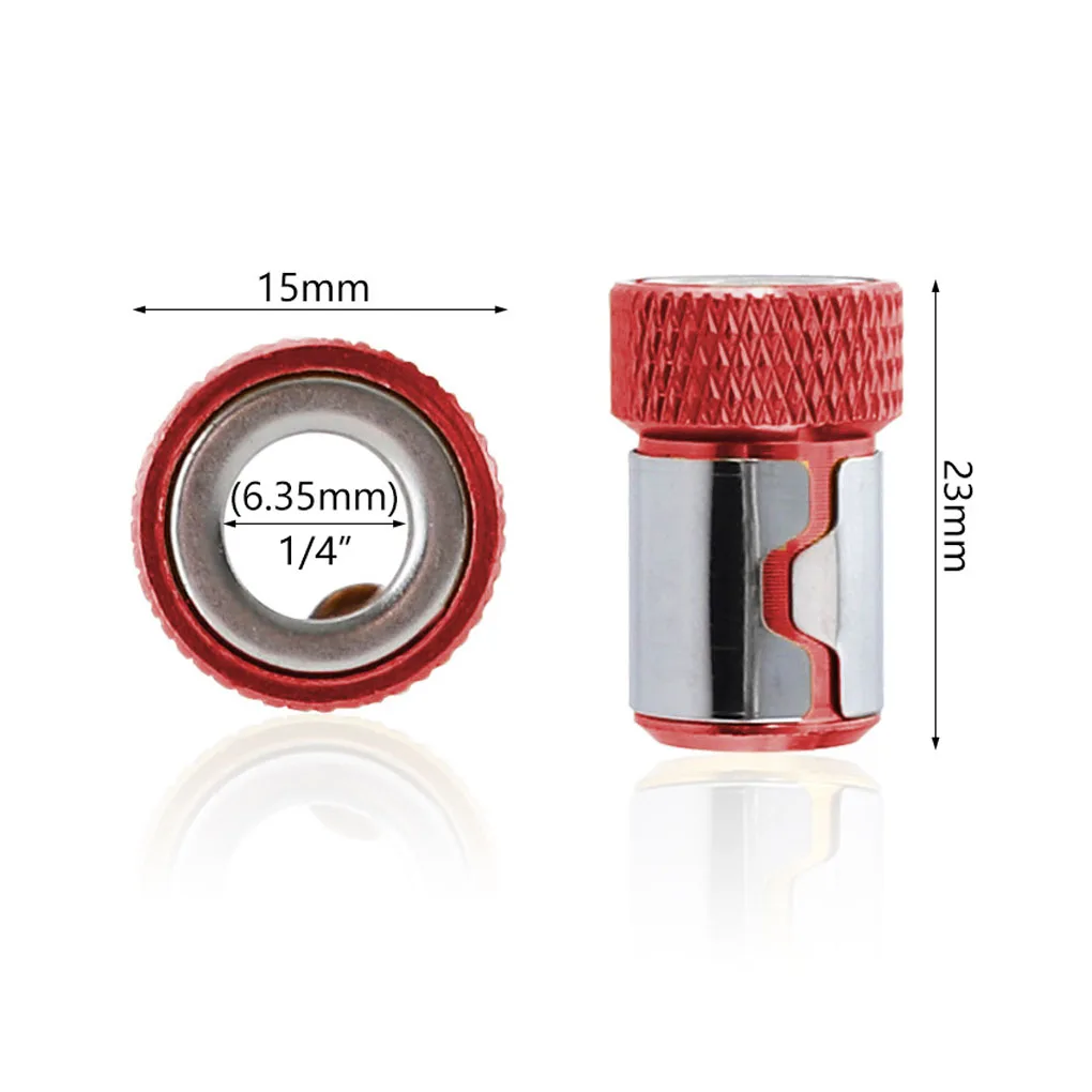 Magnetic Ring 1/4 Metal Screwdriver Bit Magnetic Ring For 6.35mm Screw Drill Tip Magnet Powerful Ring Tools Set Professional
Magnetic Ring 1/4 Metal Screwdriver Bit Magnetic Ring For 6.35mm Screw Drill Tip Magnet Powerful Ring Tools Set Professional