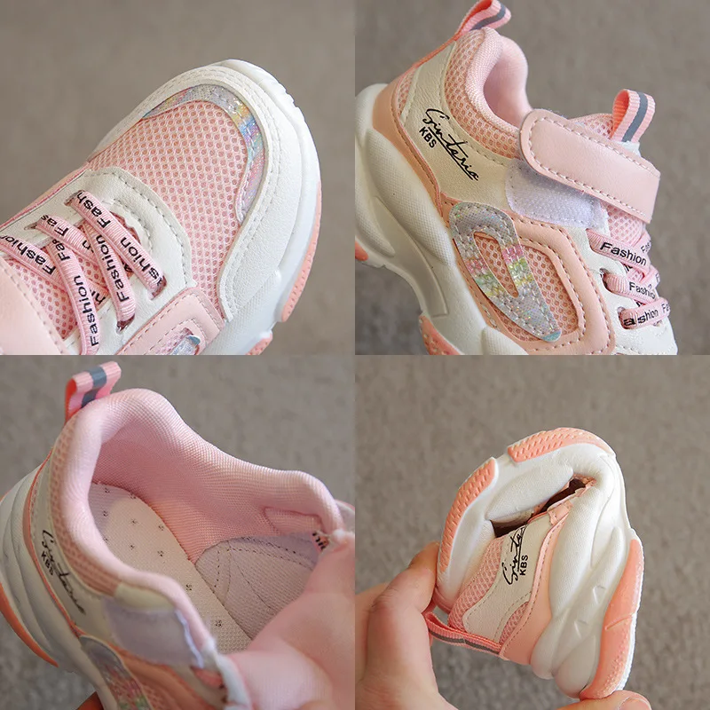 Fashion Girls' Sports Shoes Spring 2021 New Breathable Soft Sole Girls Casual Shoes Kids Non-slip Sport Shoes Girls Mesh Shoes
Fashion Girls' Sports Shoes Spring 2021 New Breathable Soft Sole Girls Casual Shoes Kids Non-slip Sport Shoes Girls Mesh Shoes