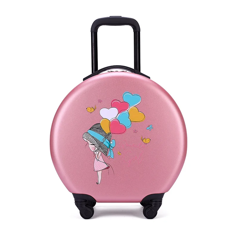 

Kid Rolling Suitcase on Wheels Travel Luggage Bag for Girls Wheeled Suitcases Trolley Bag Cartoon Backpack maletas de viaje para