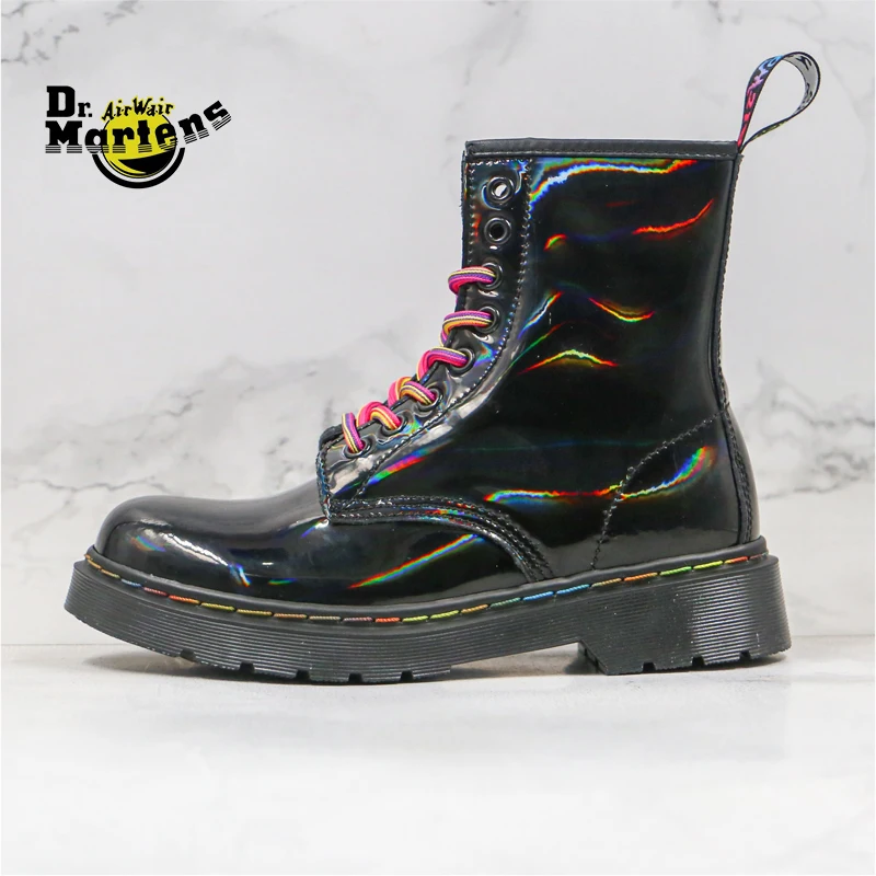 Dr.Martens Men and Women Mirror Reflect Colorful Leather Doc Martin Ankle Boots Unisex Party Shiny Durable Rainbow Casual Shoes
Dr.Martens Men and Women Mirror Reflect Colorful Leather Doc Martin Ankle Boots Unisex Party Shiny Durable Rainbow Casual Shoes