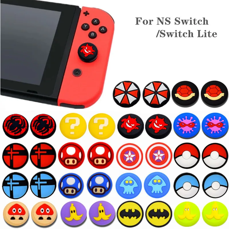 Kit Soft Silicon Joystick Thumb Stick Grip Cap Cover For Nintendo Switch Controller Gameing Thumbstick Caps For NS Switch Lite
Kit Soft Silicon Joystick Thumb Stick Grip Cap Cover For Nintendo Switch Controller Gameing Thumbstick Caps For NS Switch Lite