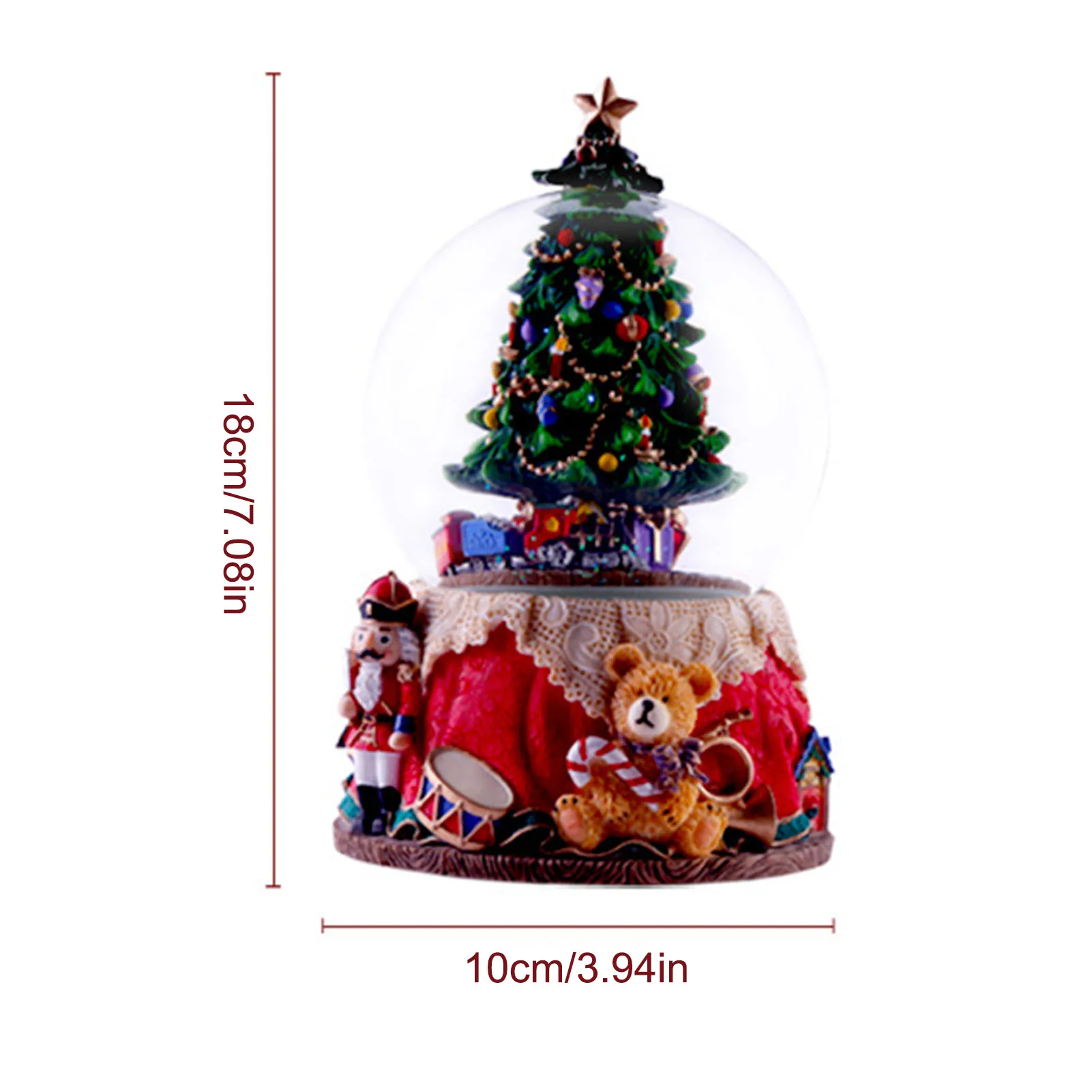Rotatable Christmas Tree Music Box With Light Rotating Resin Crystal Ball For Home Party Decoration Kids New Year Gifts
Rotatable Christmas Tree Music Box With Light Rotating Resin Crystal Ball For Home Party Decoration Kids New Year Gifts