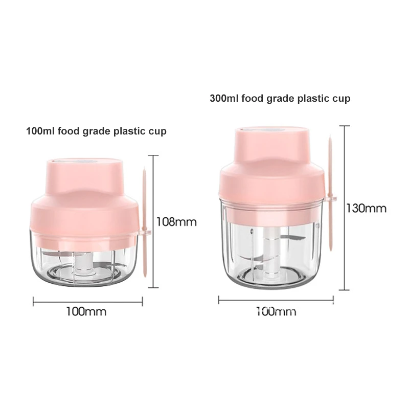 2020 New Nov Mini 100ML/300MLMultifunctional Cordless Vegetable Chopper Meat Grinder Food Cutter USB Rechargeable 
2020 New Nov Mini 100ML/300MLMultifunctional Cordless Vegetable Chopper Meat Grinder Food Cutter USB Rechargeable