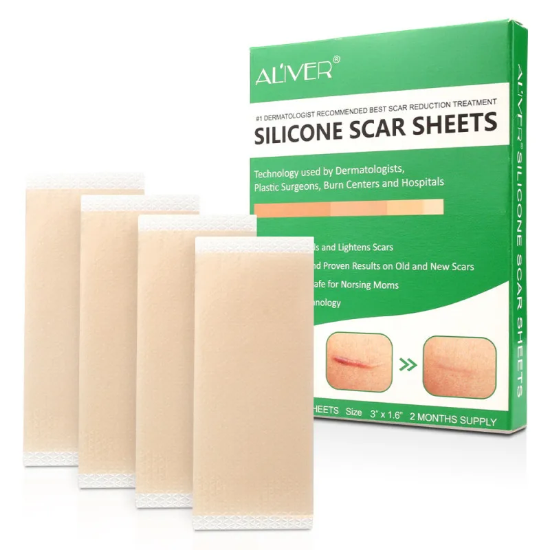 ALIVER 4Pcs Silicone Tape Repair Agent Silicone Scar Patch Reusable Silicone Scar Removal Patch Regeneration Repair Scar Patch
ALIVER 4Pcs Silicone Tape Repair Agent Silicone Scar Patch Reusable Silicone Scar Removal Patch Regeneration Repair Scar Patch