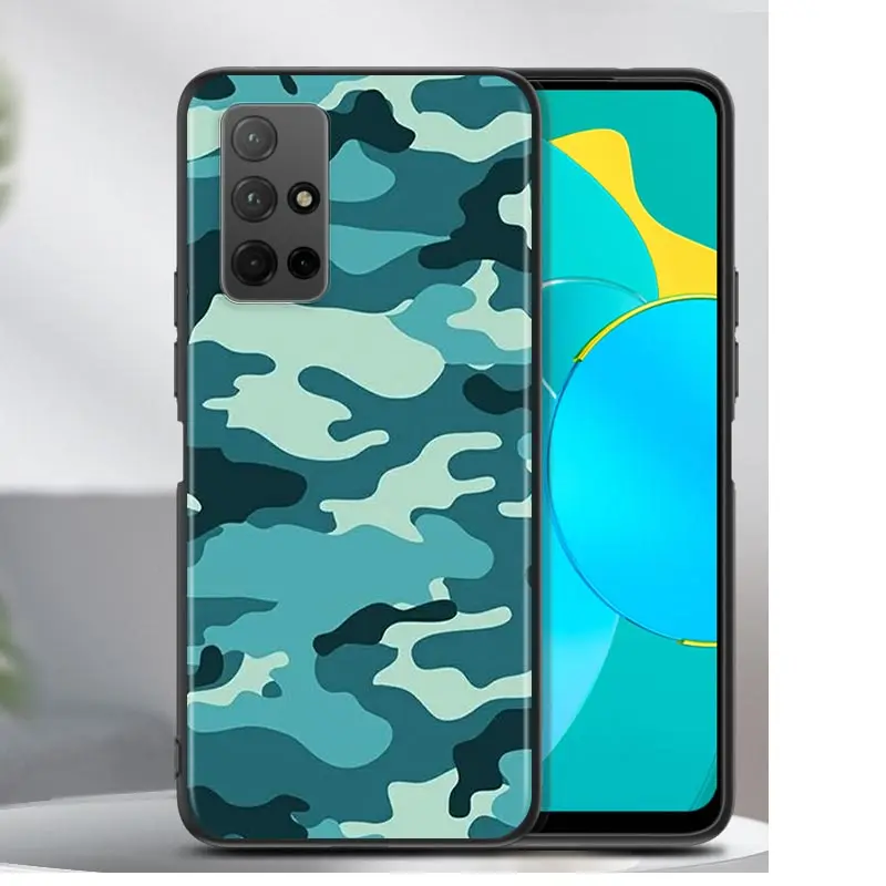 Camouflage Army For Huawei Honor 30 30S 30i 20 20S 20E 8S 8C 8X 8 7S 7A 7C Pro Plus Lite MAX Black Phone Case
Camouflage Army For Huawei Honor 30 30S 30i 20 20S 20E 8S 8C 8X 8 7S 7A 7C Pro Plus Lite MAX Black Phone Case