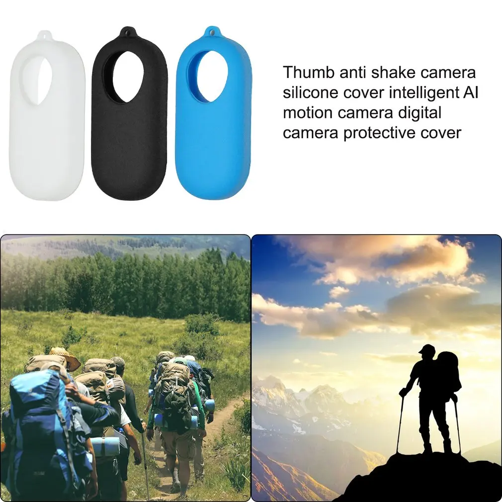 Silicone Case Shockproof Protective Camera Body Cover Anti-Scratch for Insta 360 Go Stabilized Camera Mini Accessories 
Silicone Case Shockproof Protective Camera Body Cover Anti-Scratch for Insta 360 Go Stabilized Camera Mini Accessories