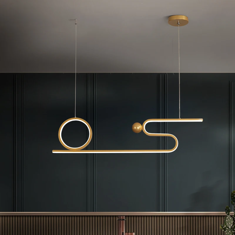 Nordic art restaurant chandelier modern minimalist led cafe bar long table lamp creative personality shop home dining room lamp
Nordic art restaurant chandelier modern minimalist led cafe bar long table lamp creative personality shop home dining room lamp