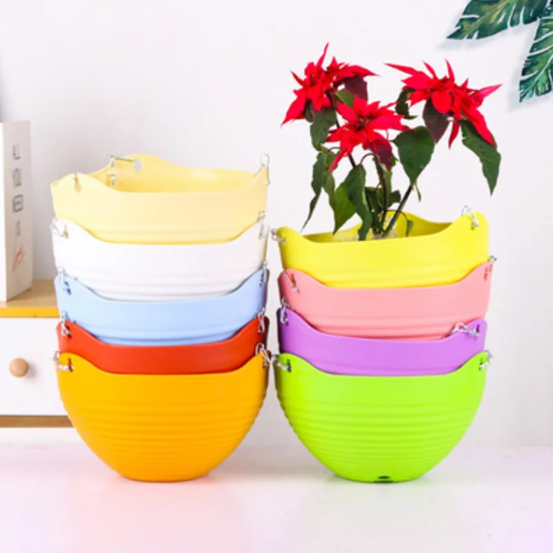 4pcs Plant Flower wall Hanging Pots Basket plastic vertical garden Hang Hanger growing Pot Holder for yard home decoration
4pcs Plant Flower wall Hanging Pots Basket plastic vertical garden Hang Hanger growing Pot Holder for yard home decoration
