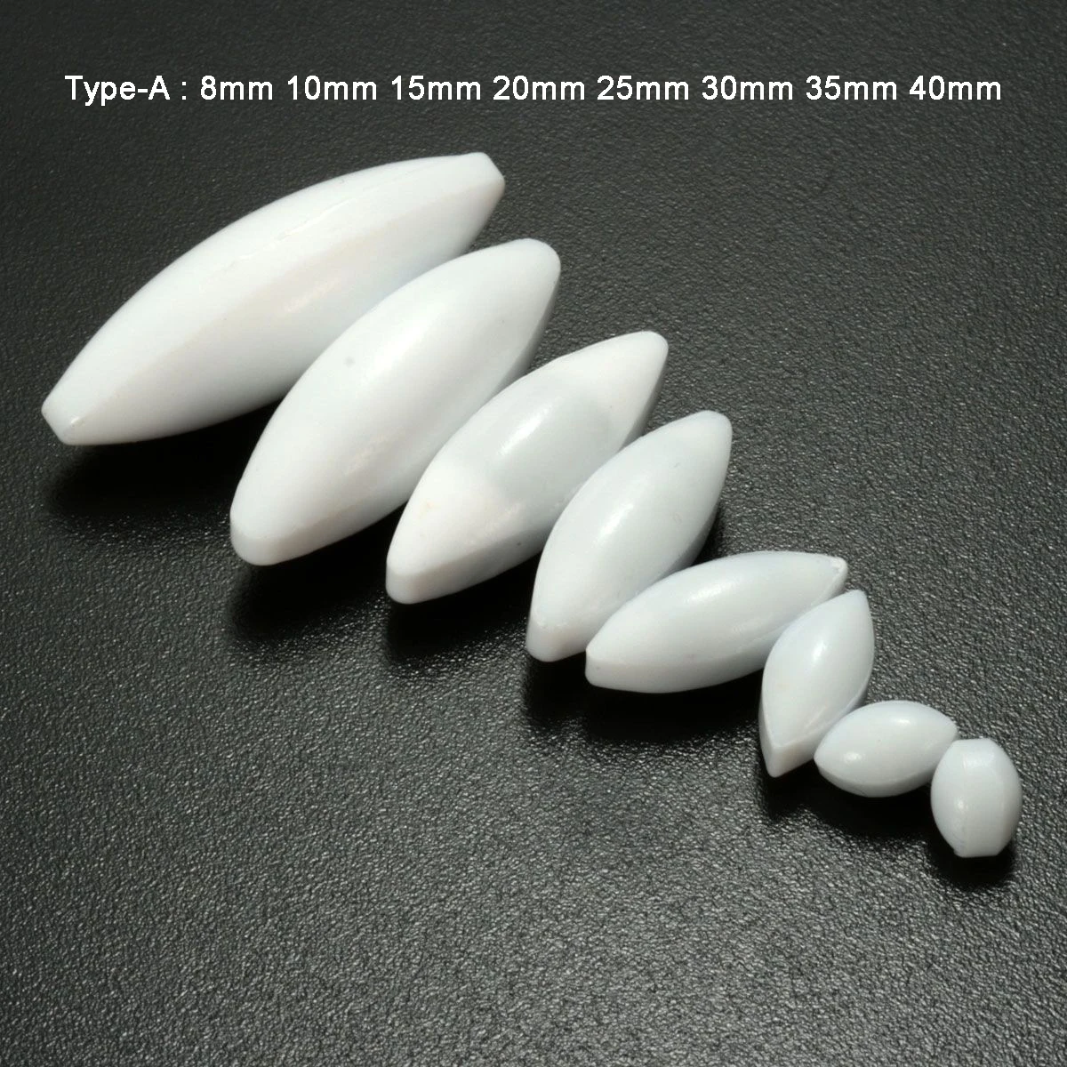8pcs Magnetic Stirrer Bar Set 08/10/15/20/25/30/35/40mm Mixed Size PTFE Magnetic Stirrer Mixer Stir Bars Type-A
8pcs Magnetic Stirrer Bar Set 08/10/15/20/25/30/35/40mm Mixed Size PTFE Magnetic Stirrer Mixer Stir Bars Type-A